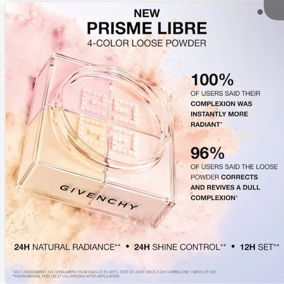 Givenchy Prisme Libre Loose Powder in Pink and Beige - Picture 3 of 7